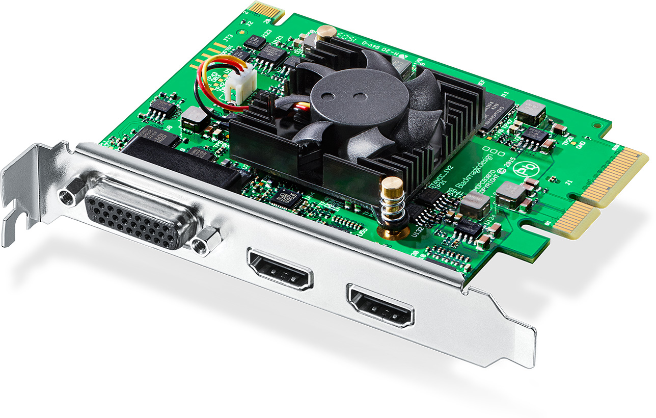 Blackmagic Design DeckLink Quad HDMI Recorder Capture Card - WESTBUY